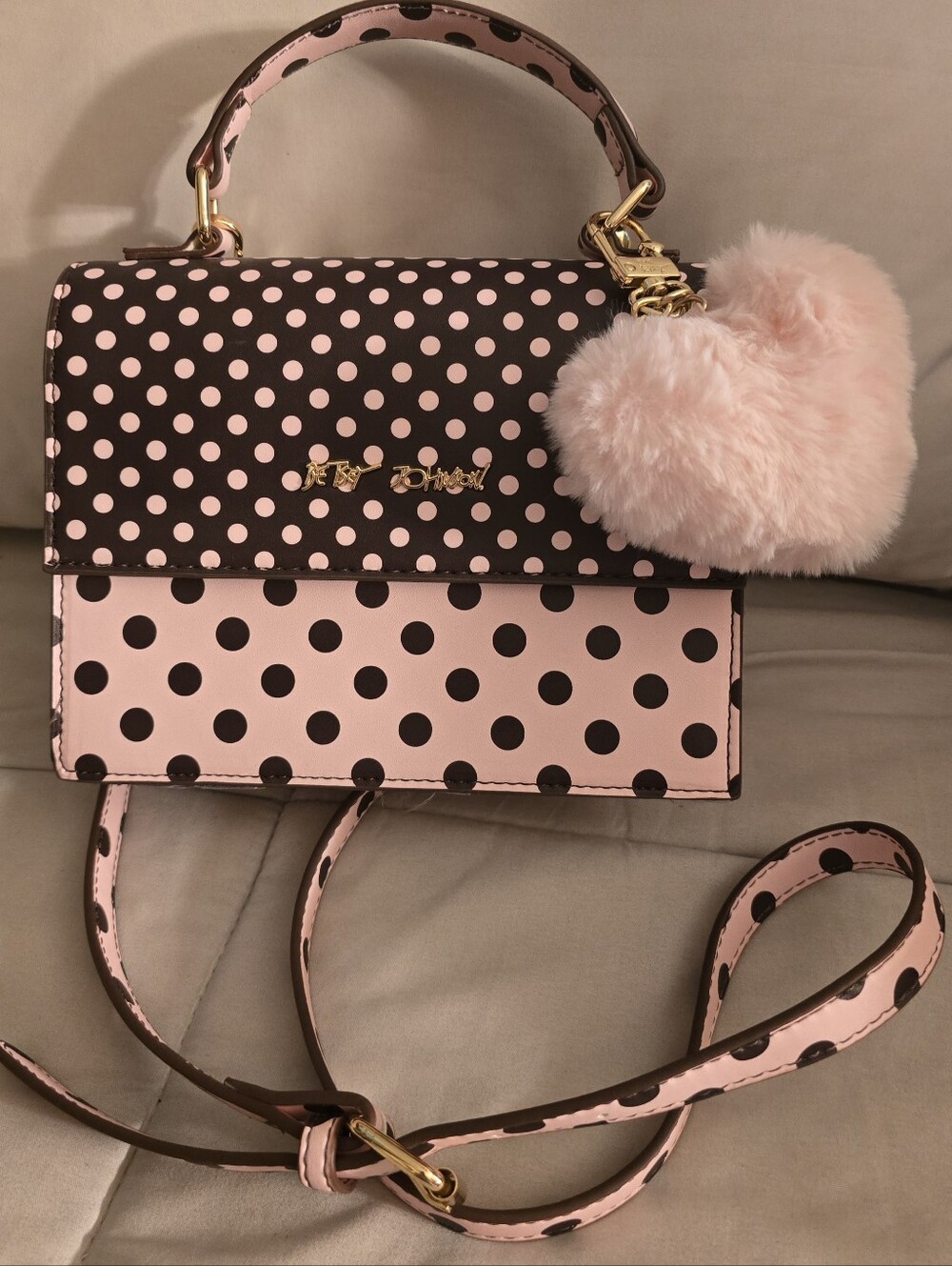 Betsy Johnson Polkadot Purse